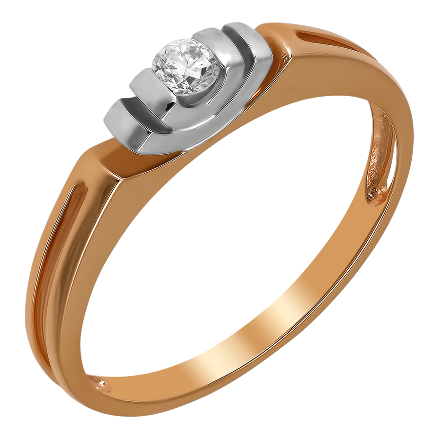 Кольцо, золото, бриллиант, 1469129М